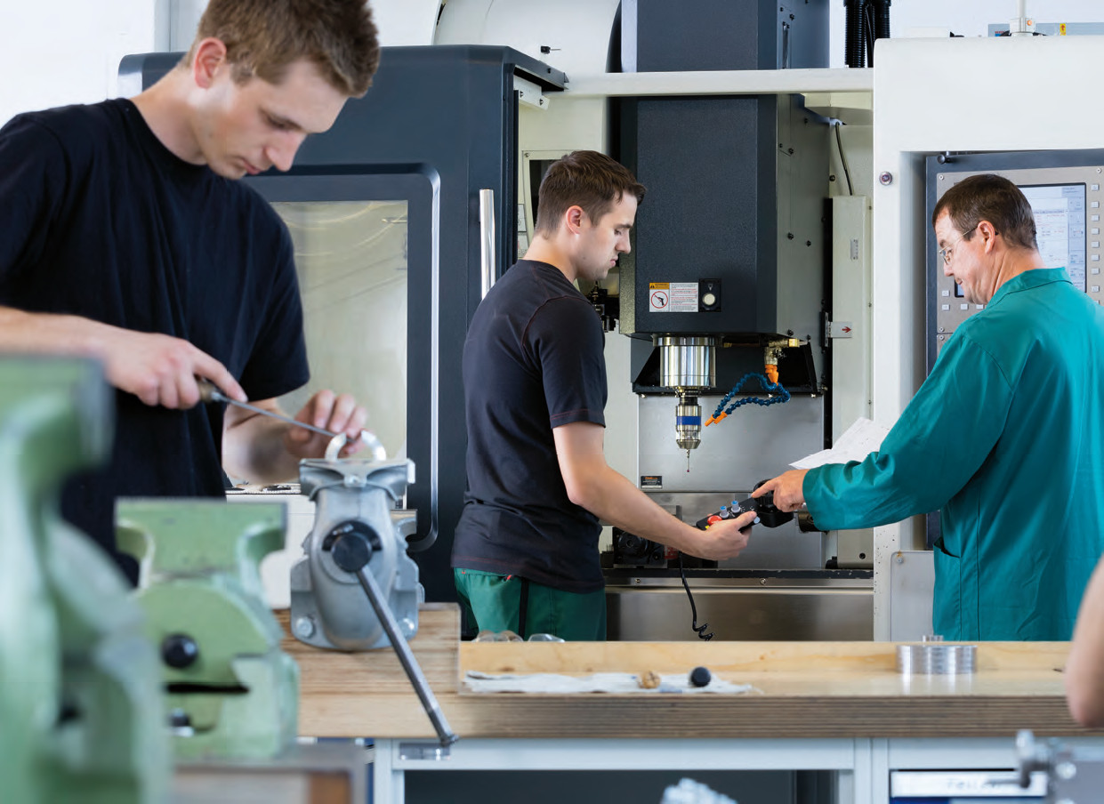 Auszubildende bei Blickle