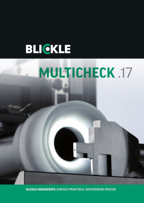 Titelblatt Multicheck (Deutsch)