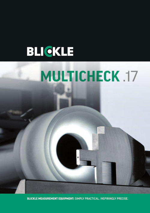 Tiitelblatt Multicheck (English)